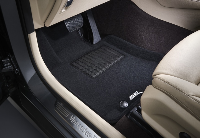 Tesla Model Y Floor Mat Set - Front and Rear - 3D MAXpider - Elegant Series - Black - 2026+